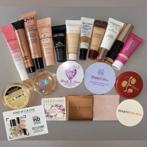 20pc Prestige Face Cosmetics Lot~Yensa Purlisse MAC +FREE Makeup Forever Samples
